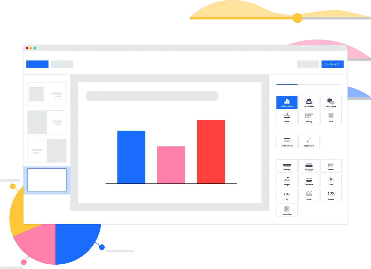 Mentimeter in-product visualizations