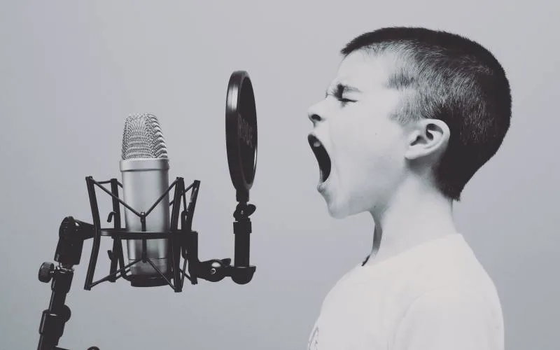 Singing child