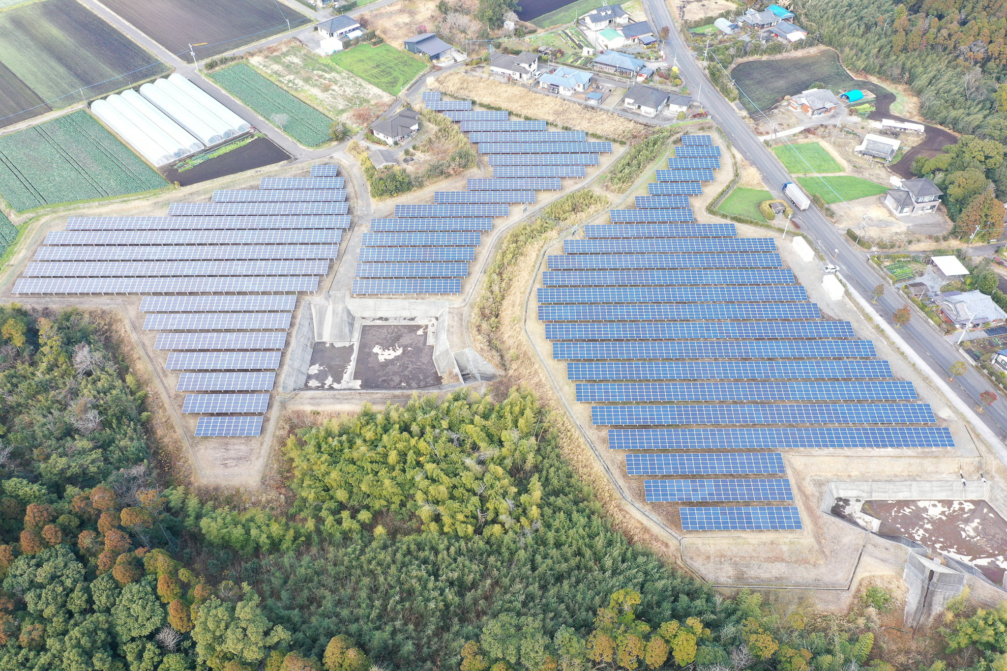 画像：鹿児島県大崎発電所（提供：センコーコーポレーション）