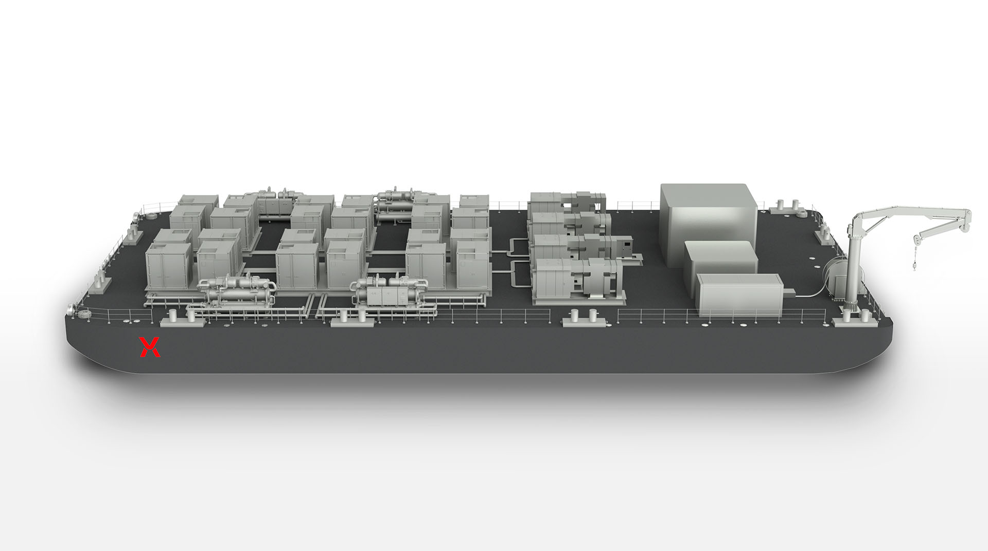 バージ型電気運搬船「Power Barge」を発表 - Newsroom - PowerX, Inc.