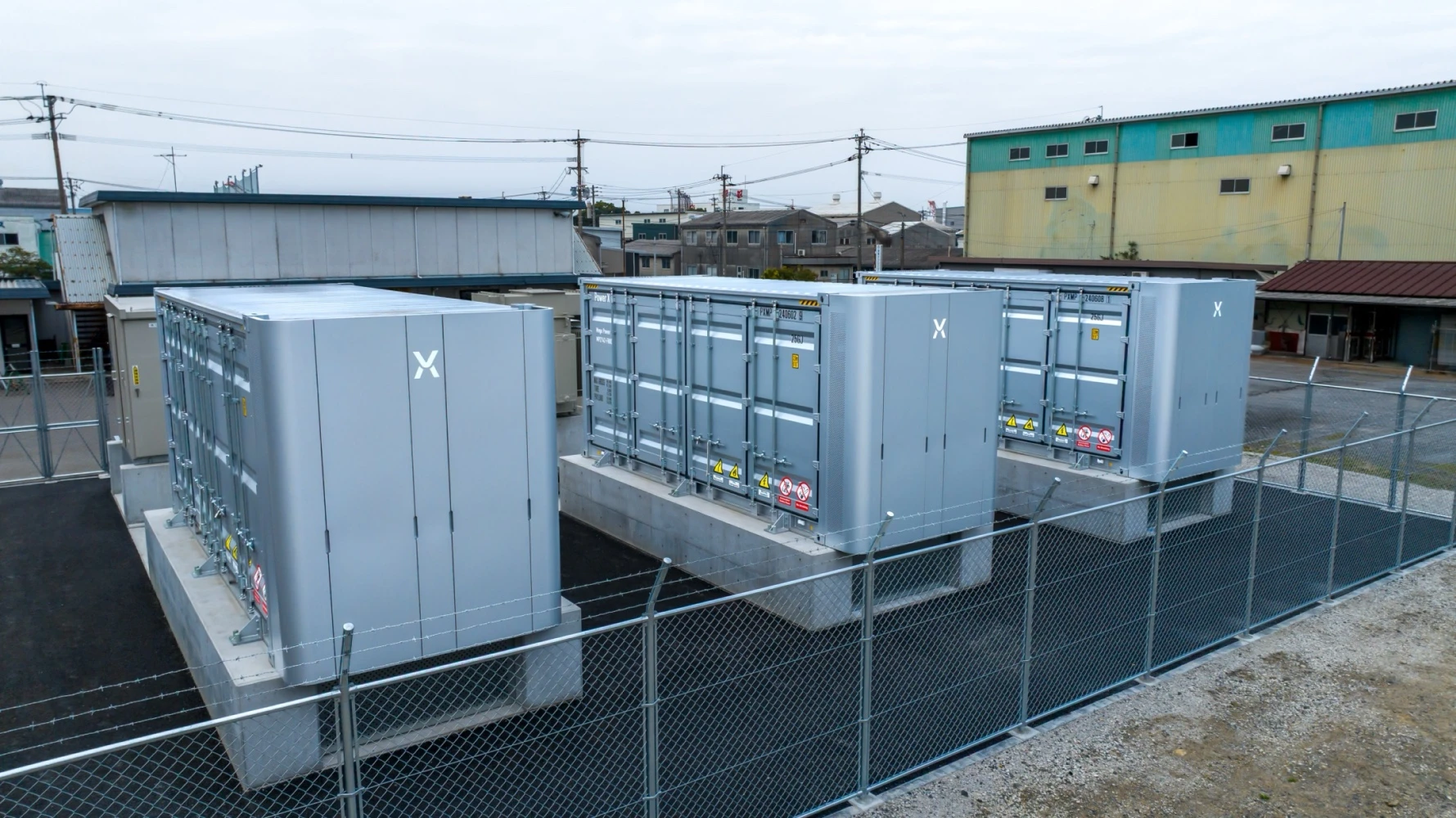 画像：Mega Powerを採用した福岡若松蓄電所（福岡県北九州市）