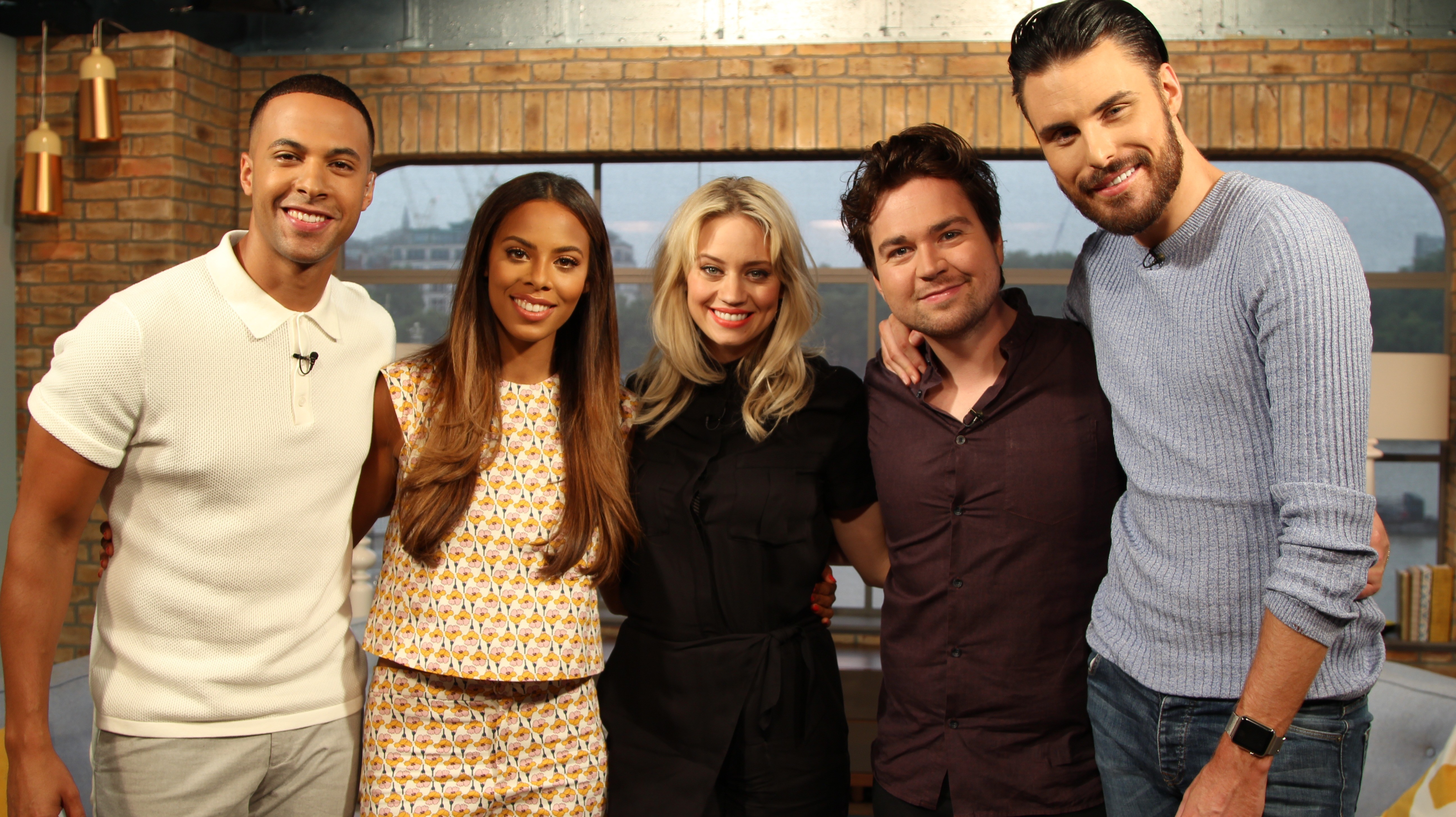 Celebrity MasterChef finalists join us This Morning