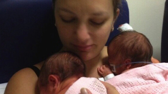 First day at school for conjoined twins who defied the odds | This Morning