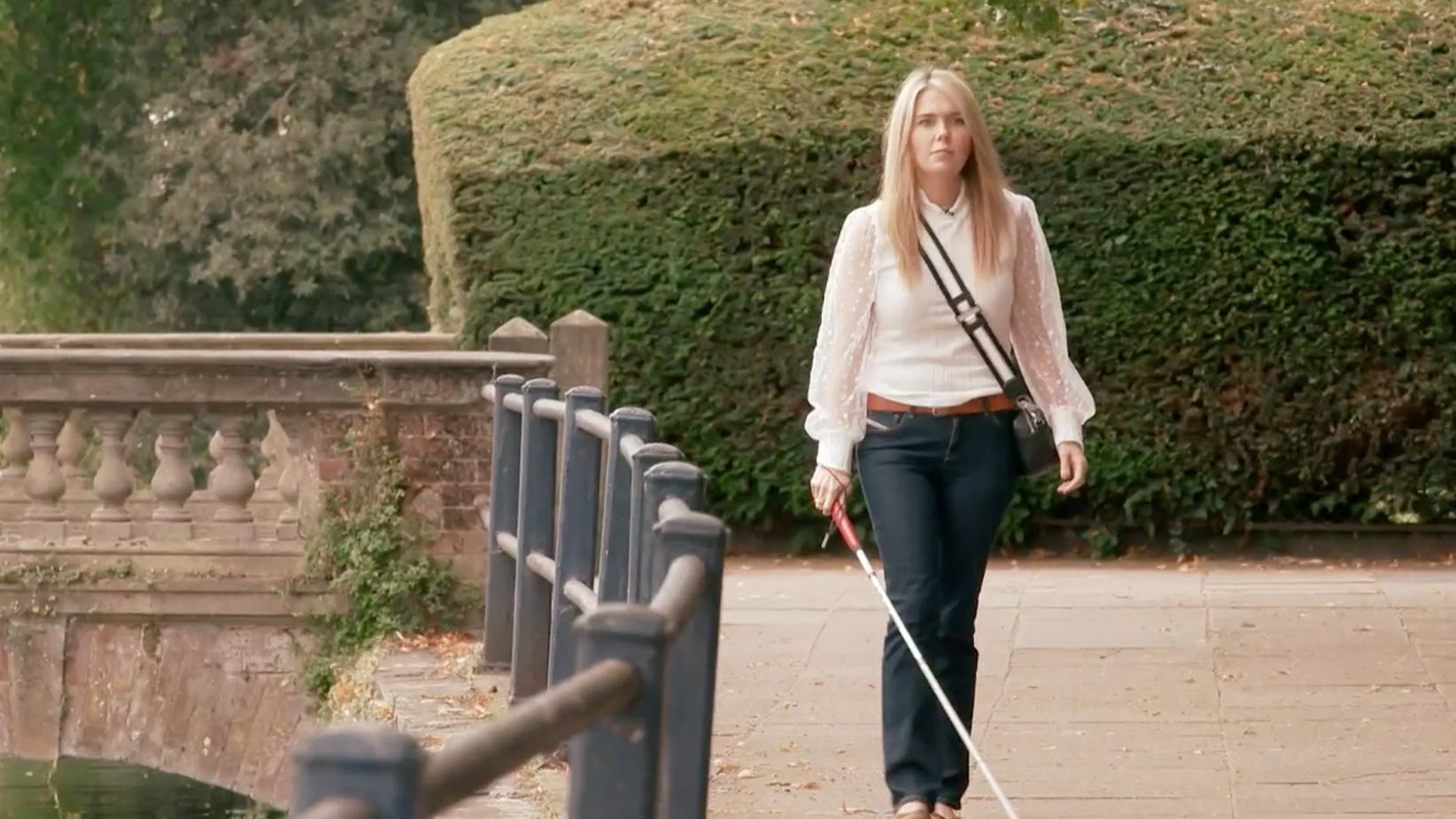 A day in the life of someone visually impaired | This Morning