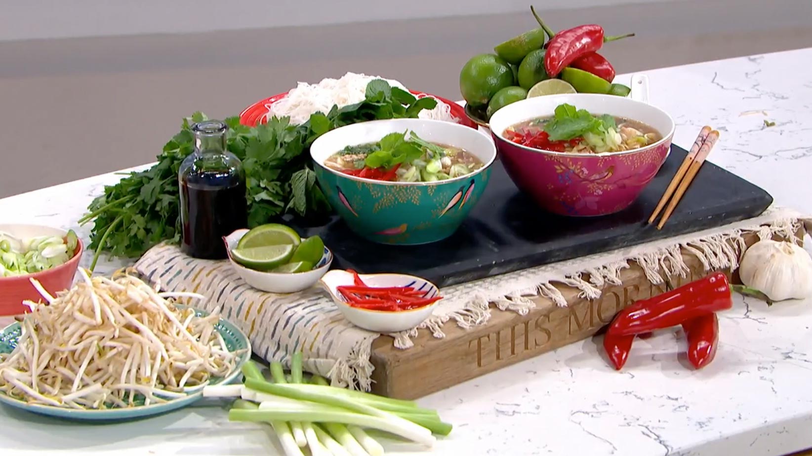 Phil Vickery's nofuss chicken noodle soup This Morning