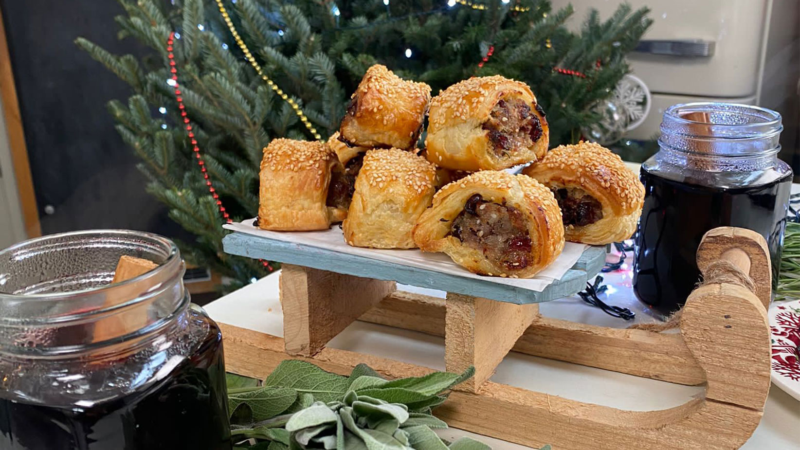 Donal Skehan's Christmas sausage rolls! This Morning