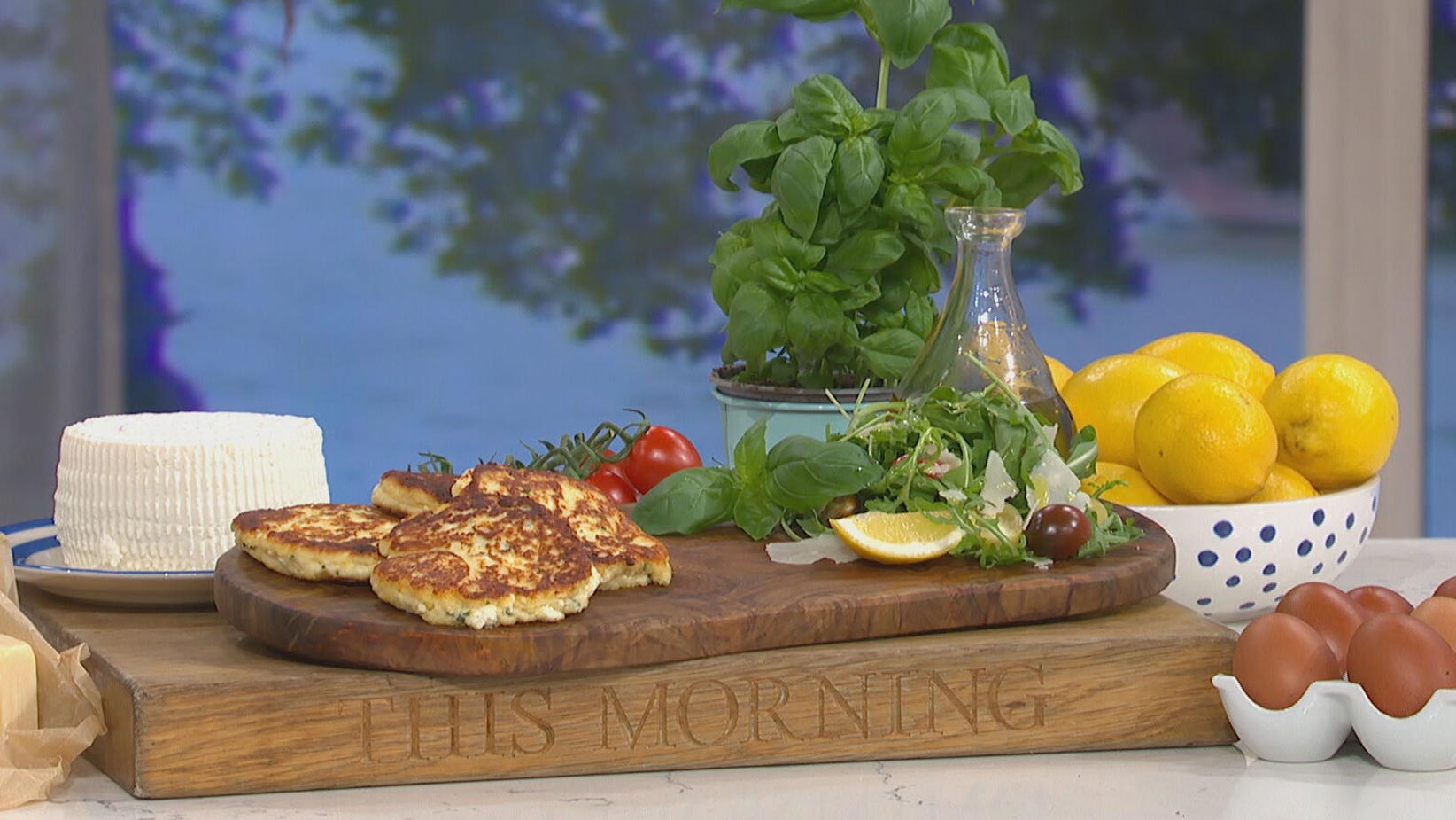 Donna Hay’s ricotta fritters This Morning