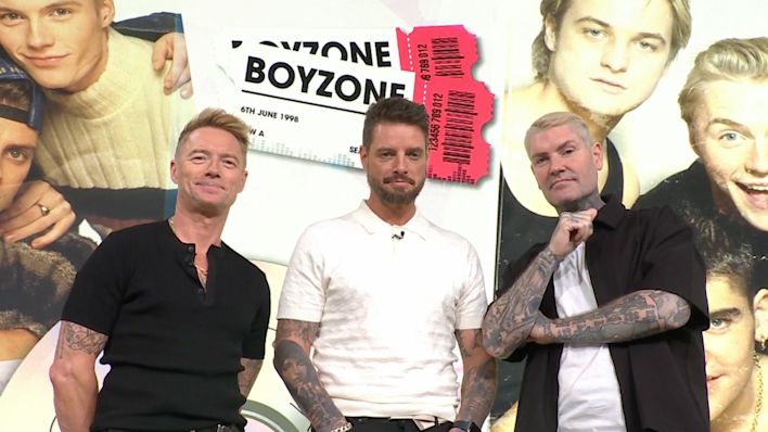 Boyzone are back: "This is the last performance we will ever do today" | This Morning