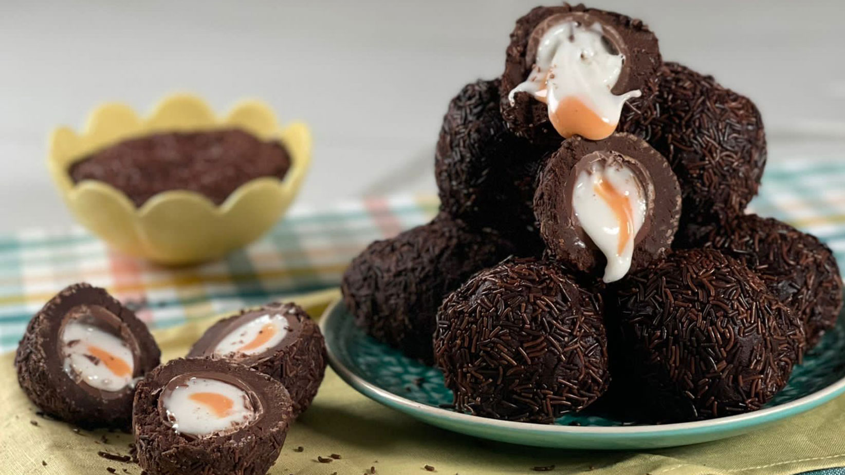 Jane Dunn's chocolate scotch eggs This Morning