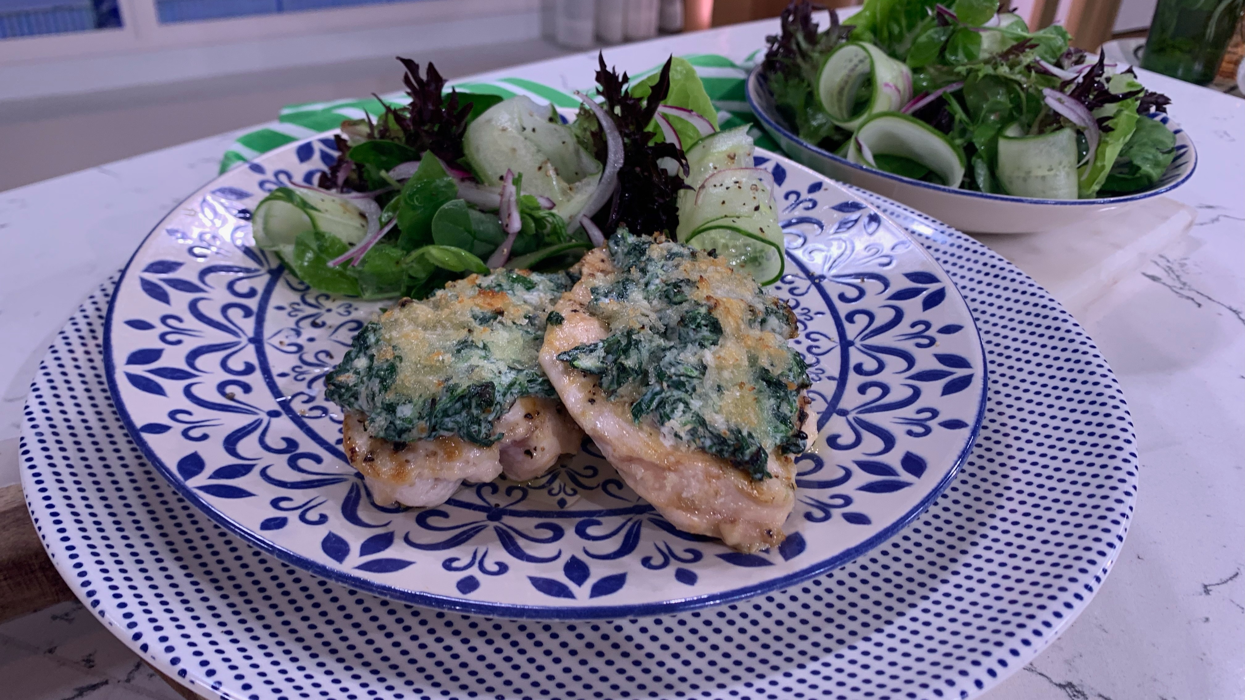 Clodagh’s creamy spinach & ricotta chicken This Morning