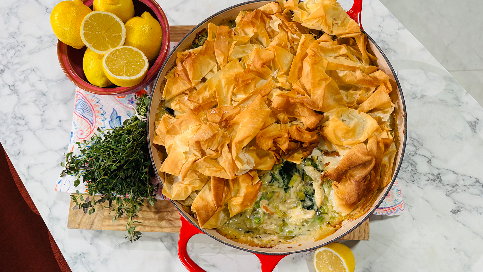 Clodagh McKenna s One Pot Summer Chicken Pie This Morning clodagh-mckenna-s-one-pot-summer-chicken-pie-this-morning