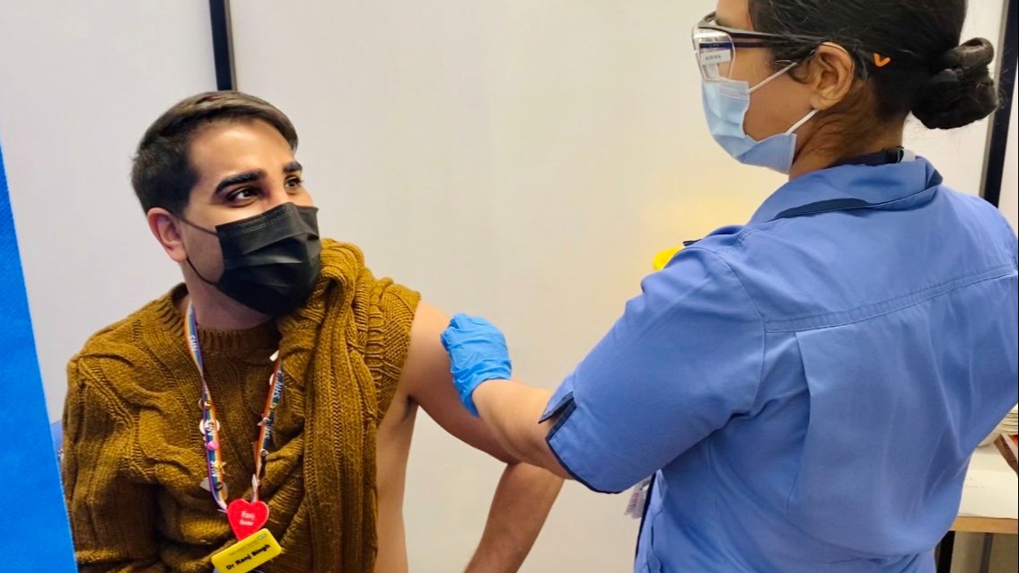 Dr Ranj Shares His Covid 19 Vaccine Experience This Morning dr-ranj-shares-his-covid-19-vaccine-experience-this-morning
