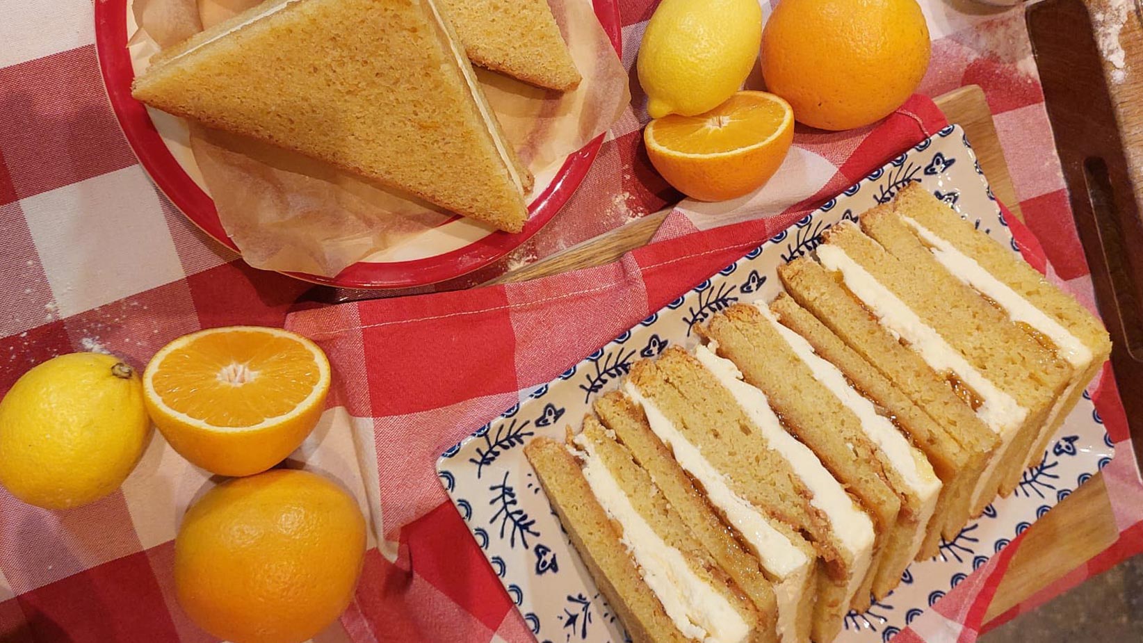 Juliet Sear's marmalade sandwich cake This Morning