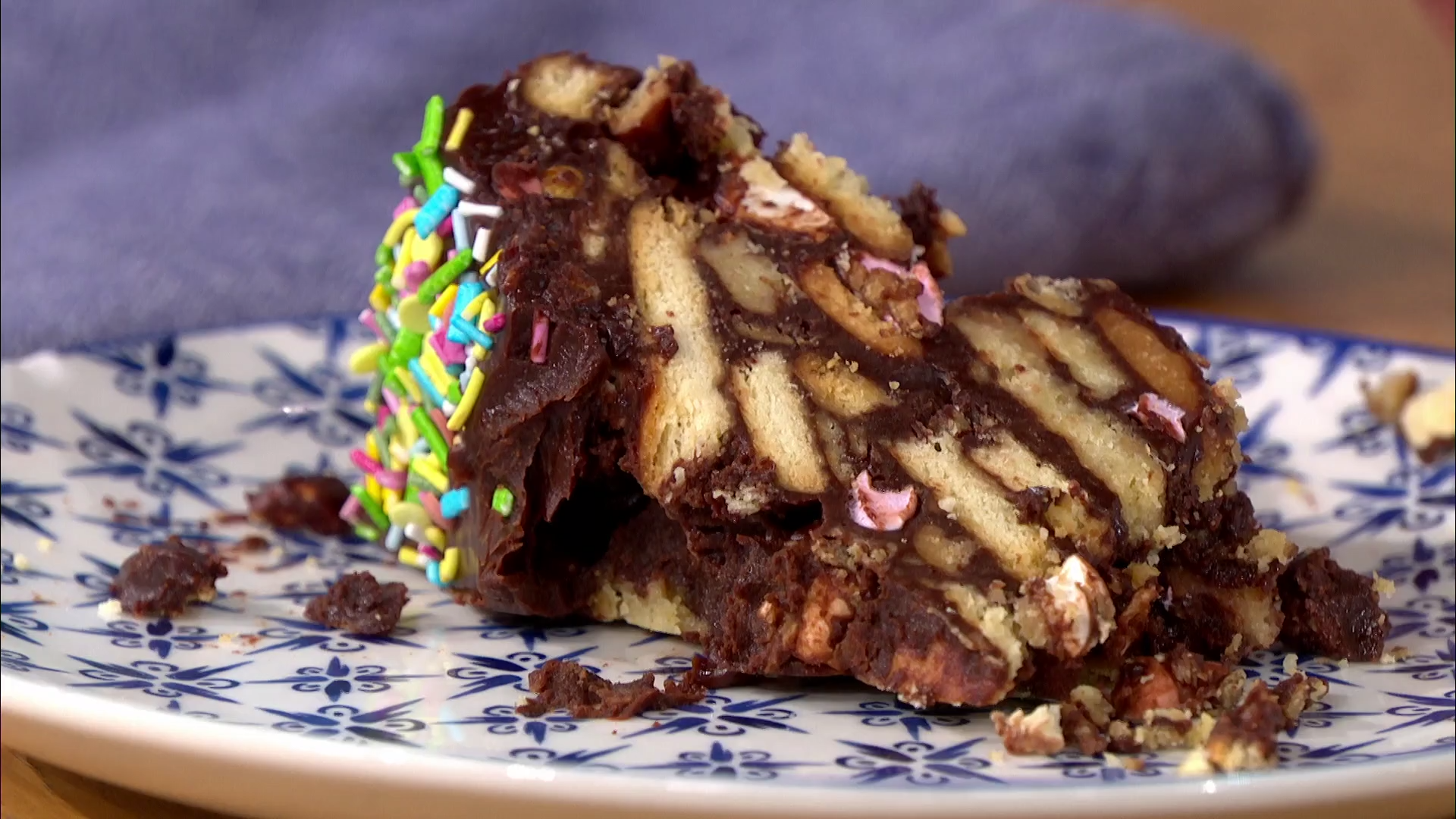 Chocolate Biscuit Cake - Just so Tasty