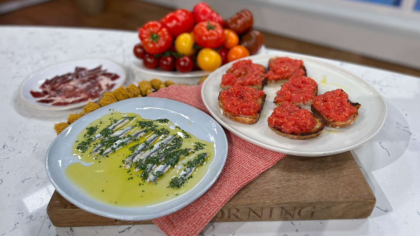 James Martin’s Spanish tapas This Morning