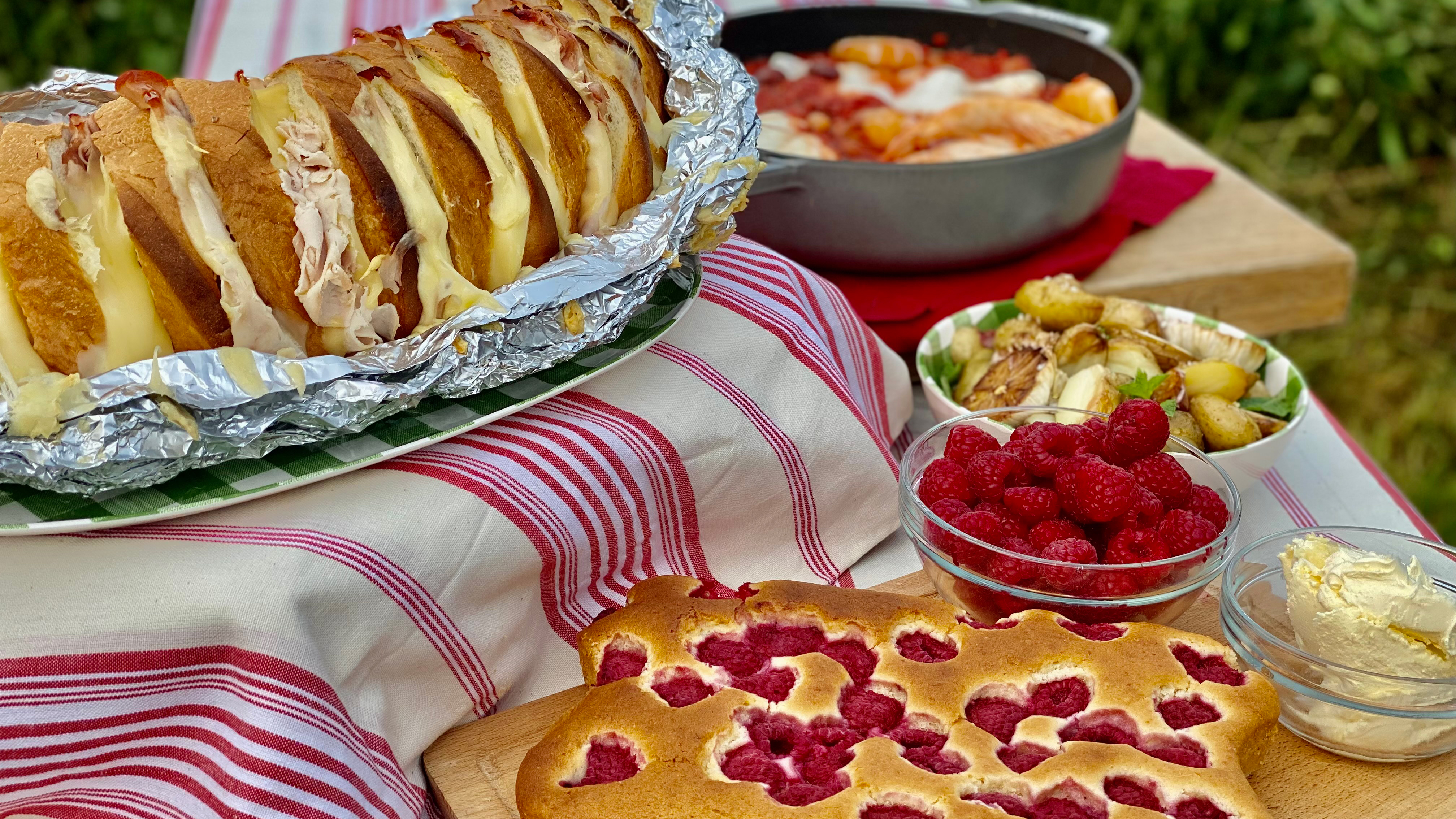 Phil Vickery S Camping Cookout This Morning