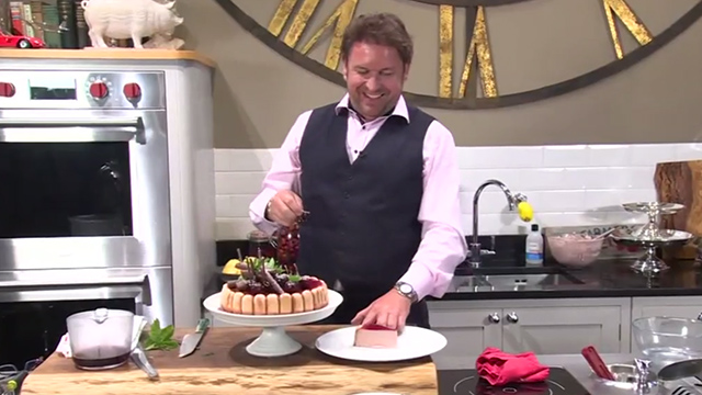 James Martin's cherry chocolate mousse cake | This Morning