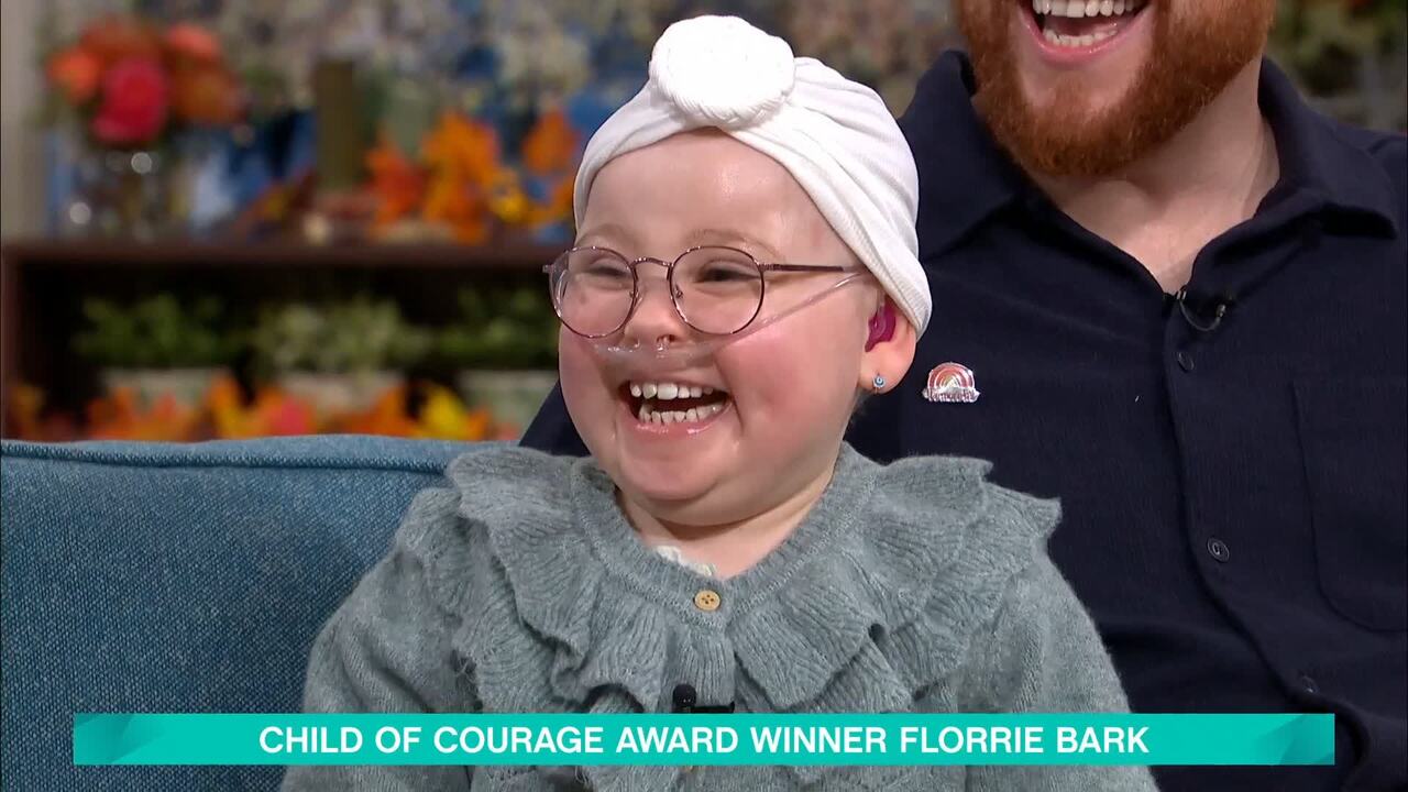 Celebrating our Pride of Britain: Florrie Bark and Carol Vorderman | This  Morning