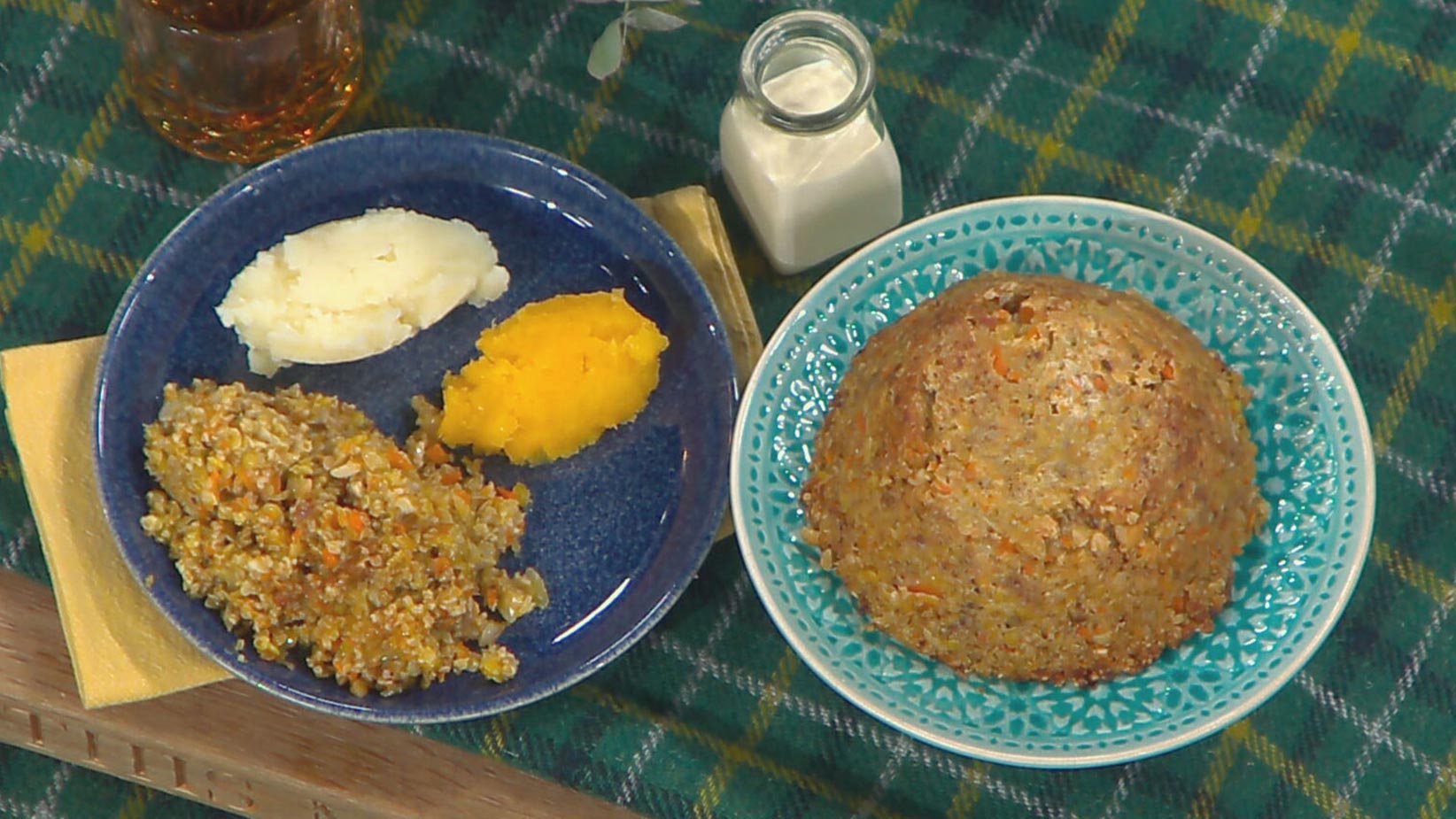 The Hebridean Baker’s Burns Night veggie haggis with whisky sauce