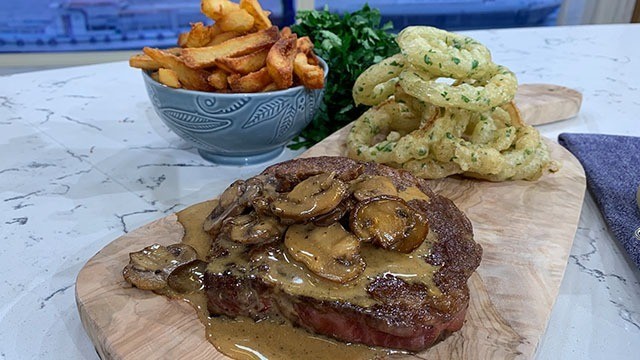 Phil S Sunday Steak This Morning