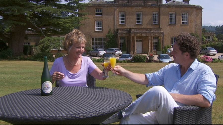 TV Plots To the Manor Born This Morning