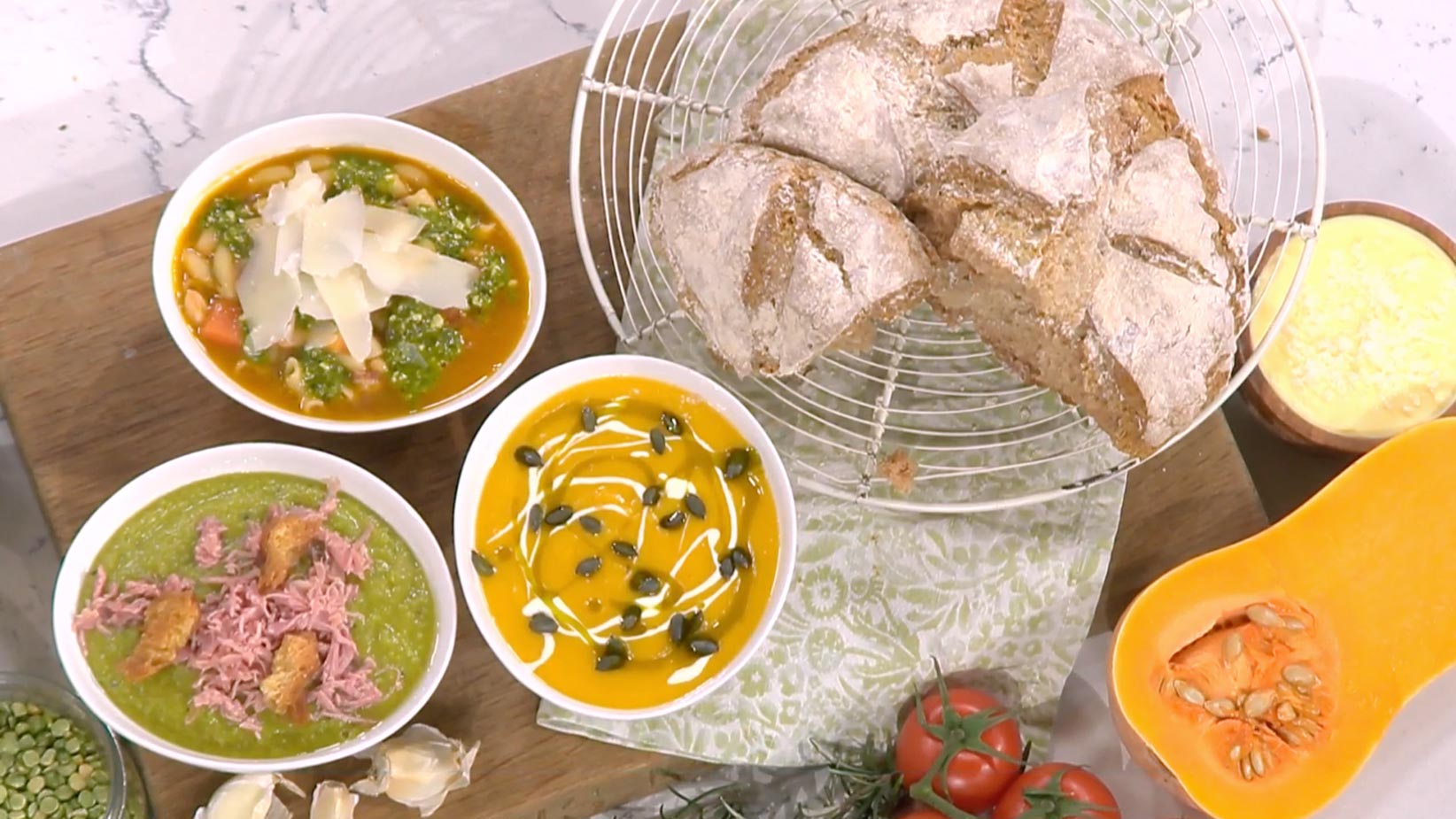 John Torode's warming winter soup masterclass This Morning