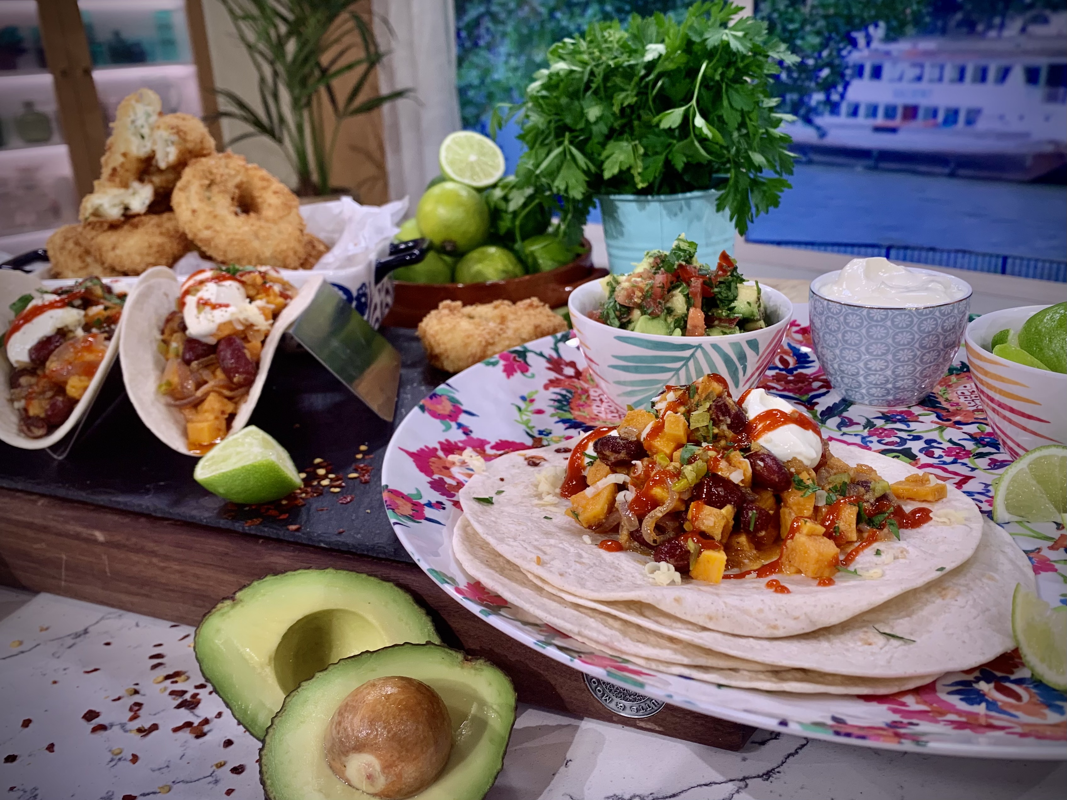 Phil Vickery’s sizzling veggie fajitas This Morning
