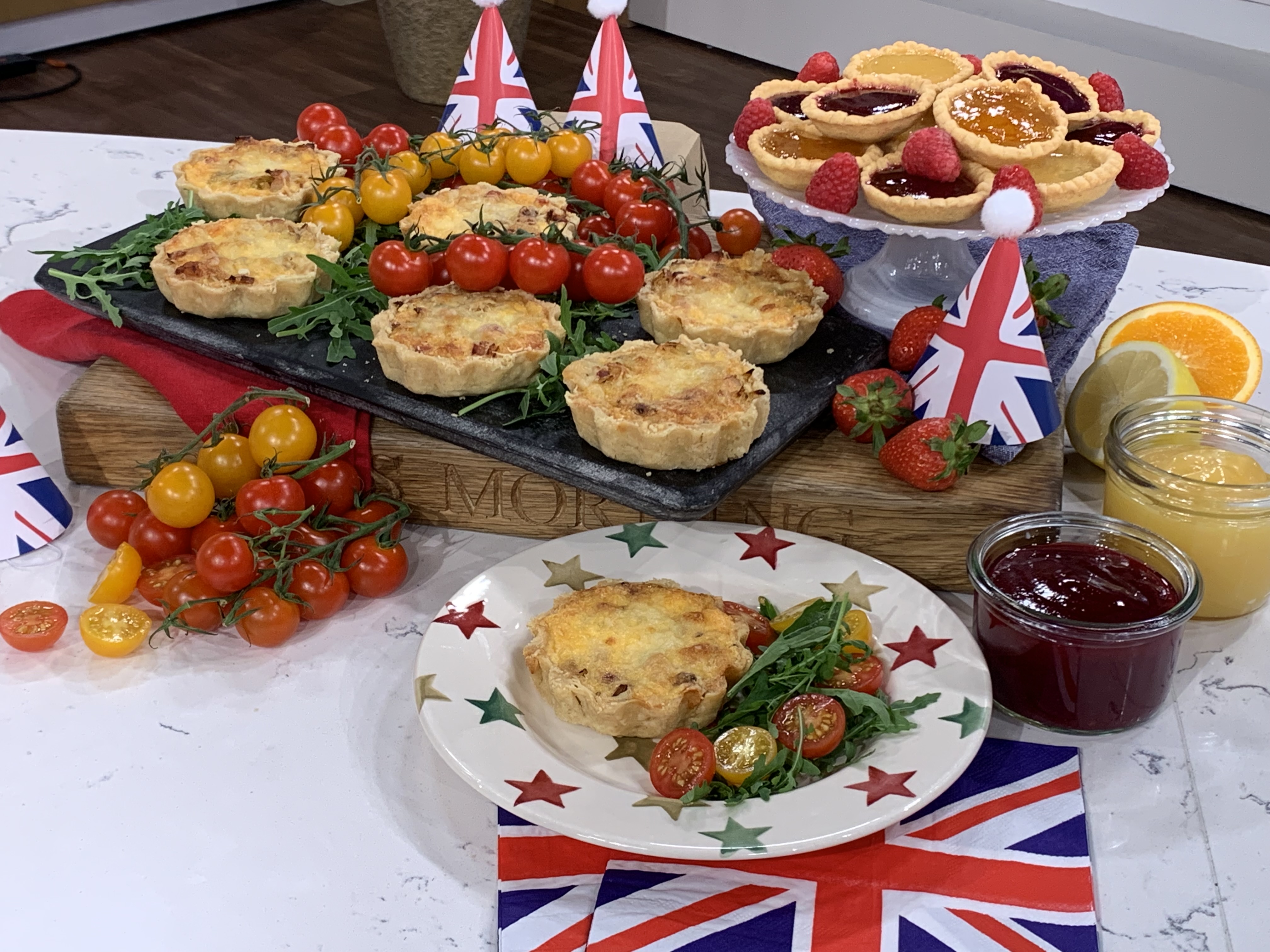 Clodagh's street party finger food This Morning