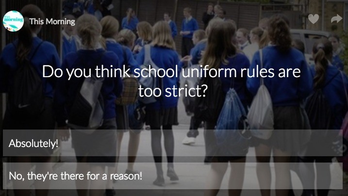 Do you think school uniform rules are too strict? | This Morning