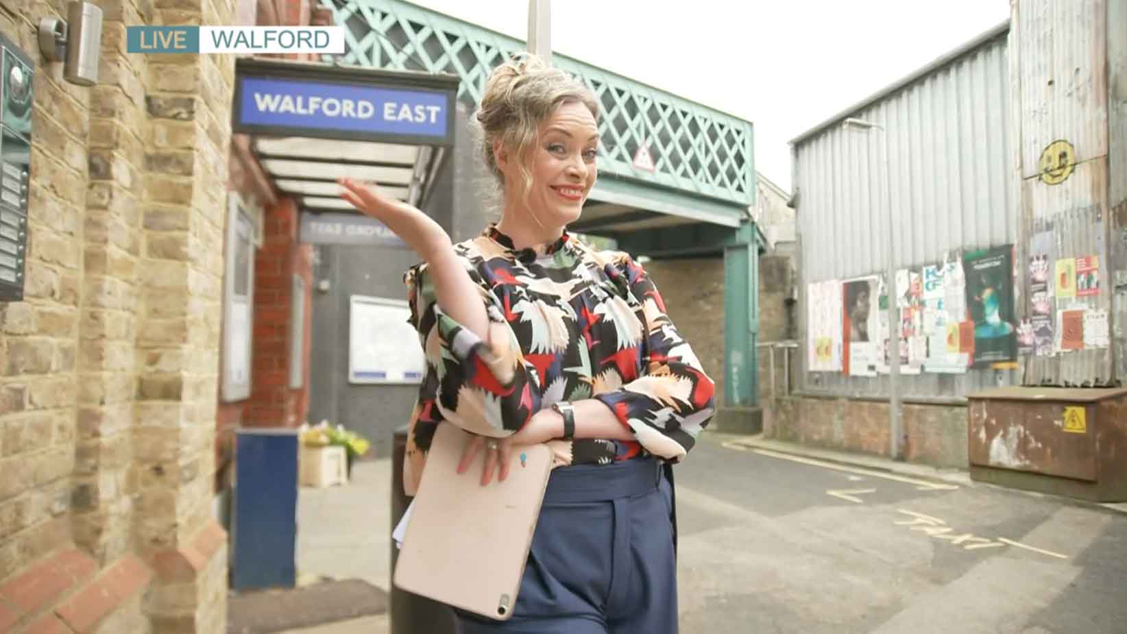 Sharon Marshall celebrates Soap Week! This Morning