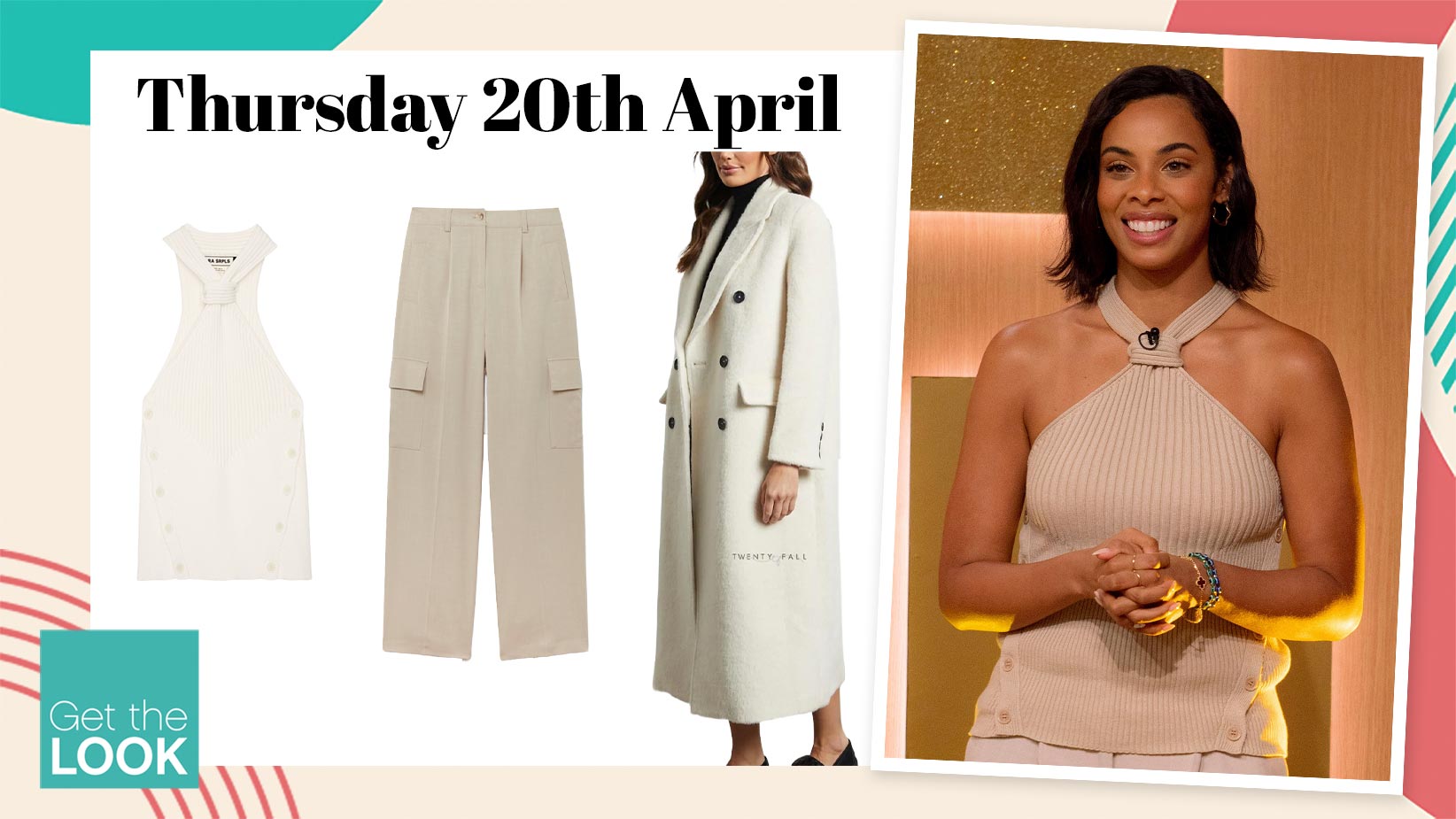 Shop Rochelle Humes' look!