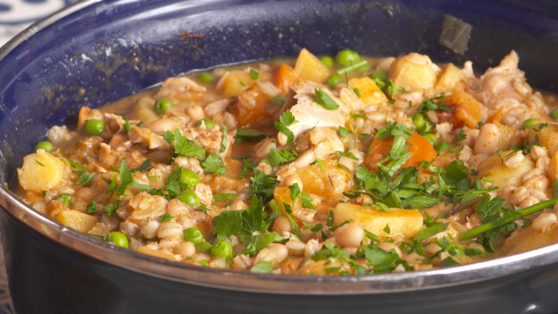 Chicken and Barley Stew - Aberdeen's Kitchen