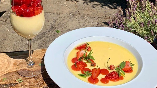 James Martin&amp;#39;s lemon posset summer pudding | This Morning