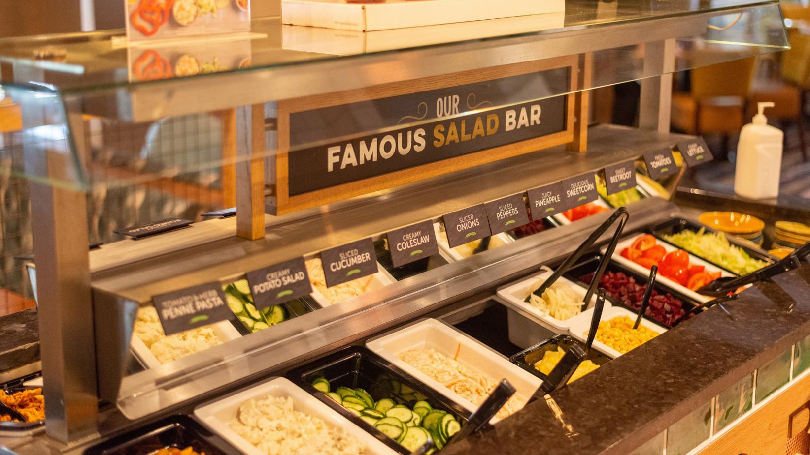 Brits raid Harvester’s salad bars to combat vegetable shortages This