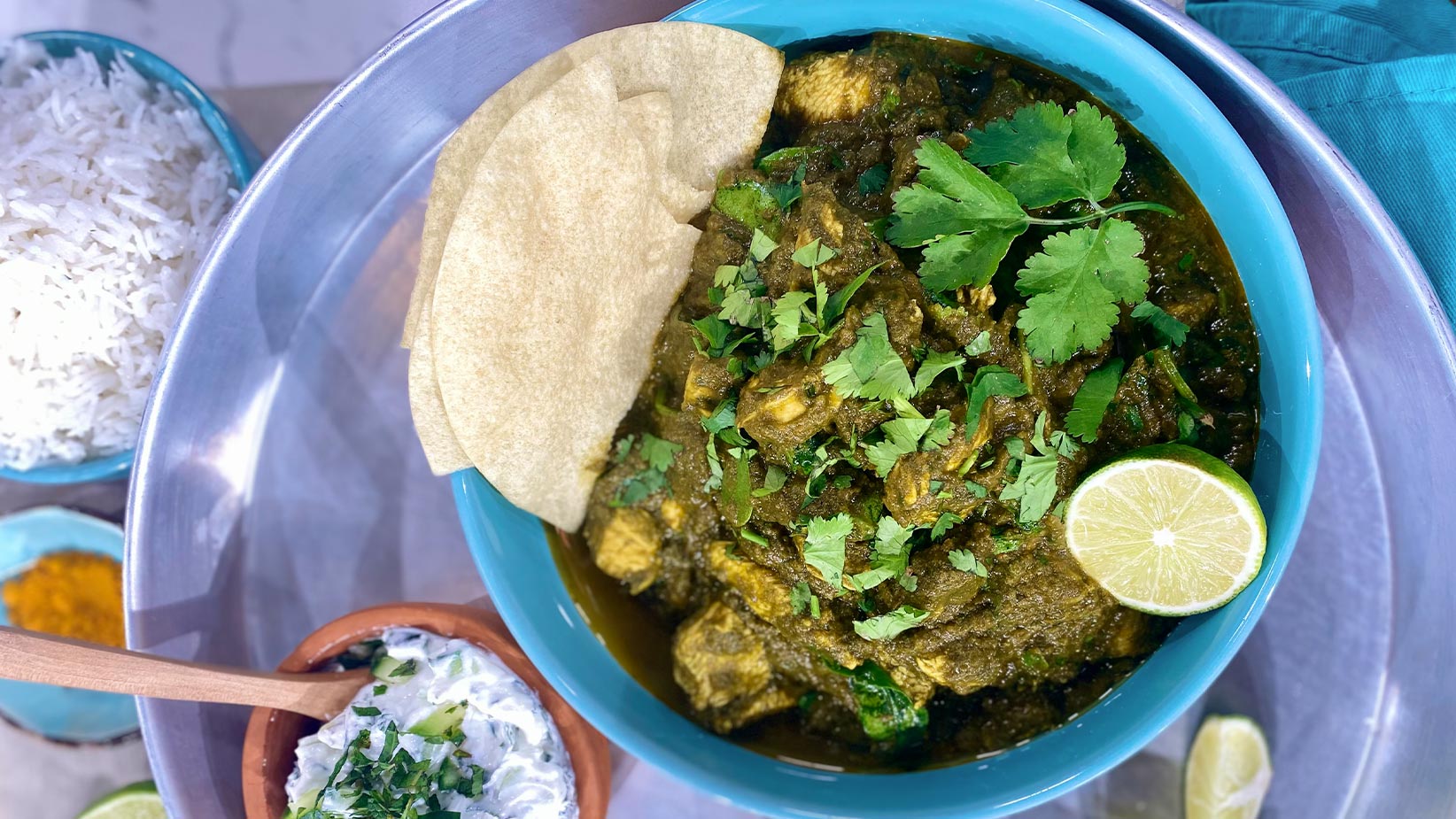 Nisha Katona's chicken saag | This Morning - ITVX