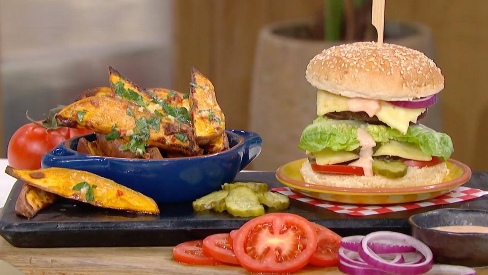 King of the Air fryer Nathan Anthony's ‘not fast food’ burgers This