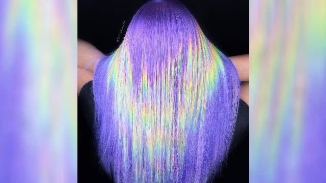 Holographic Hair Is Taking Over Instagram and You're Going to Want