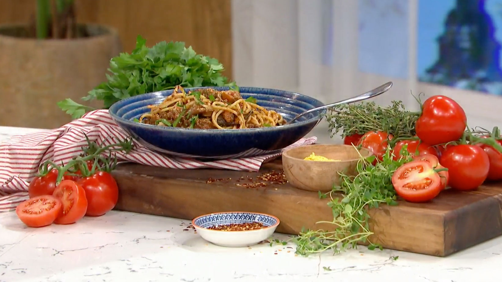 The BOSH! Boys' ultimate mushroom bolognese This Morning