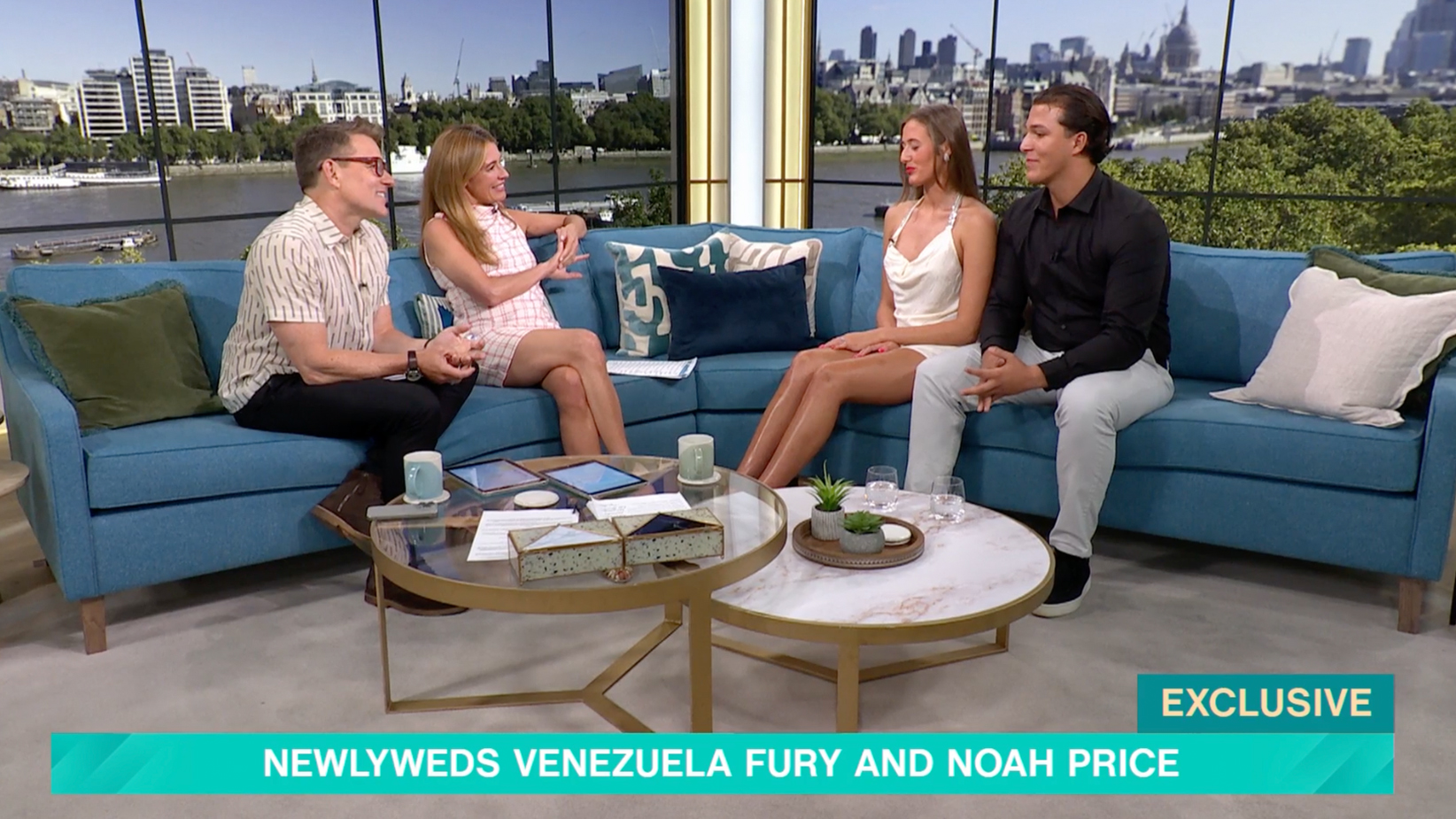 Newlyweds Venezuela Fury and Noah Price | This Morning