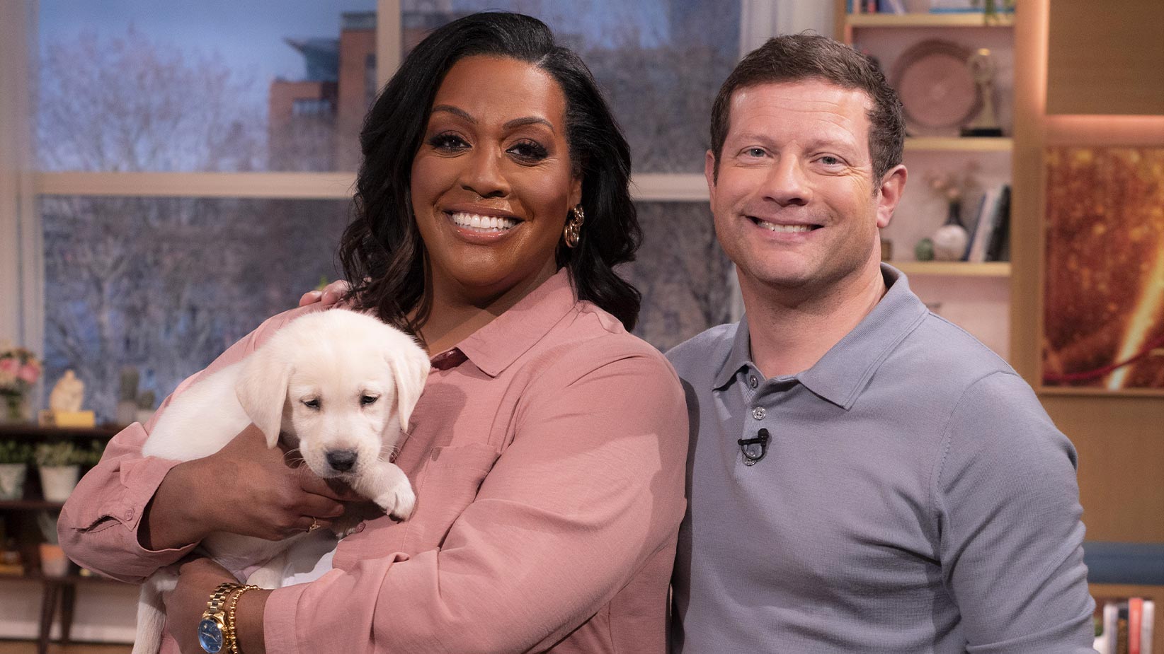 Meet our new puppy on his first day at This Morning! | This Morning