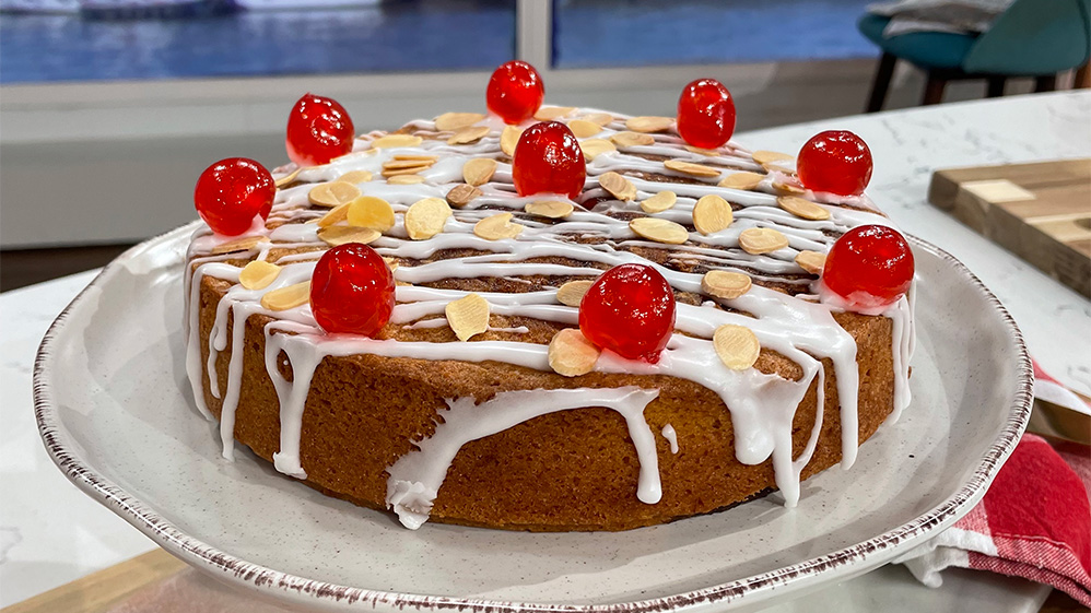 Cherry Bakewell Cake (with Almond Sponge) - Where Is My Spoon