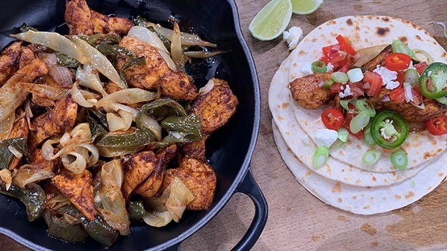 Antoni S Smoky Chicken Skillet Fajitas This Morning