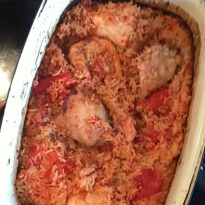 John Torode's onepot spicy rice with chicken and prawns This Morning