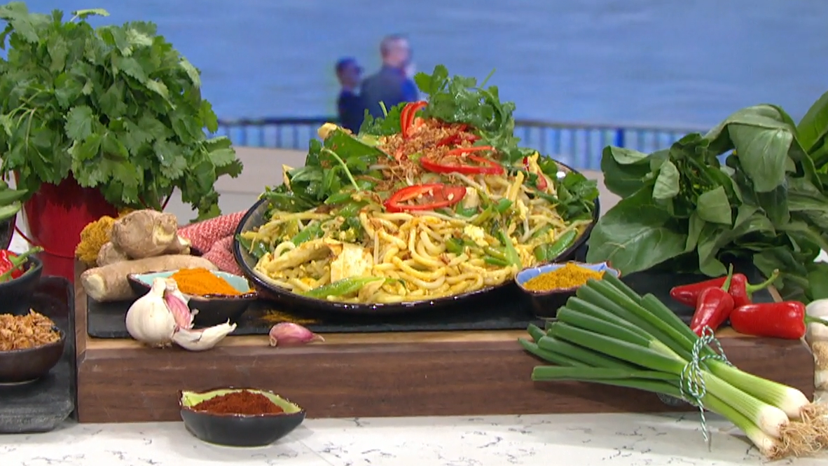 John Torode's speedy satay noodles This Morning