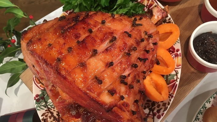 John Torode's baked glazed mustard and apricot ham | This ...