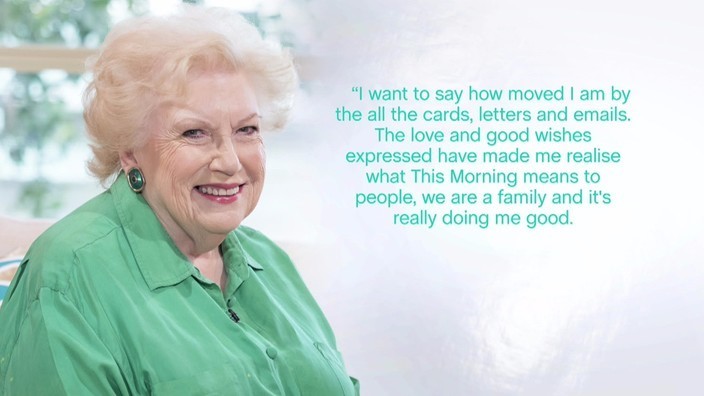 Denise passes on her thank yous | This Morning