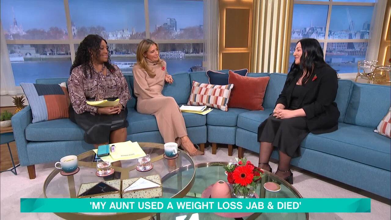 My aunt used a weight loss jab and died' | This Morning