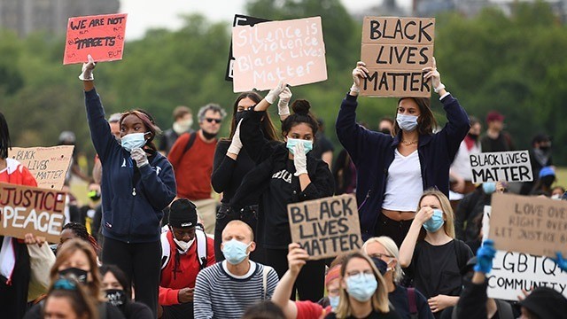Thousands join Black Lives Matter protest in London | This Morning