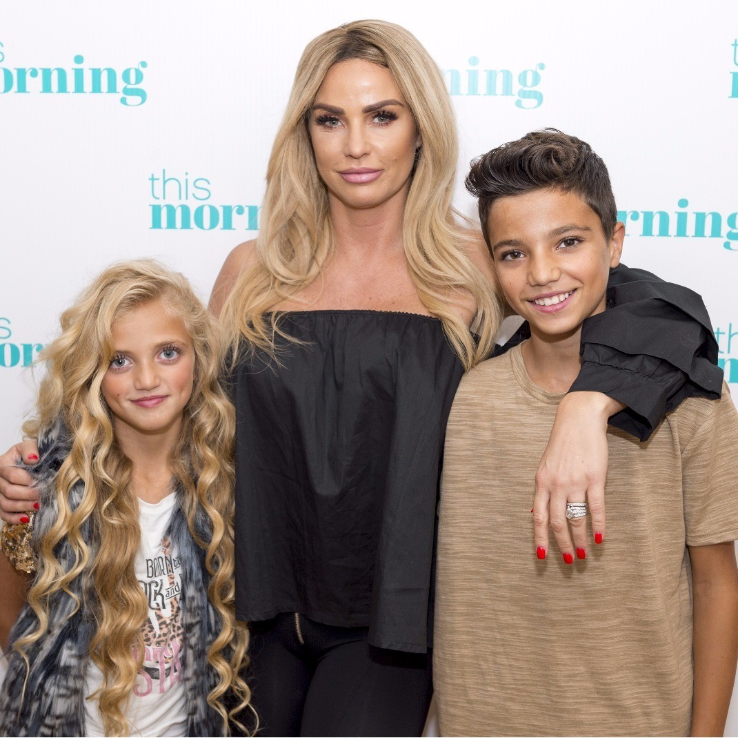 Junior and Princess join mum Katie Price to invite us inside their