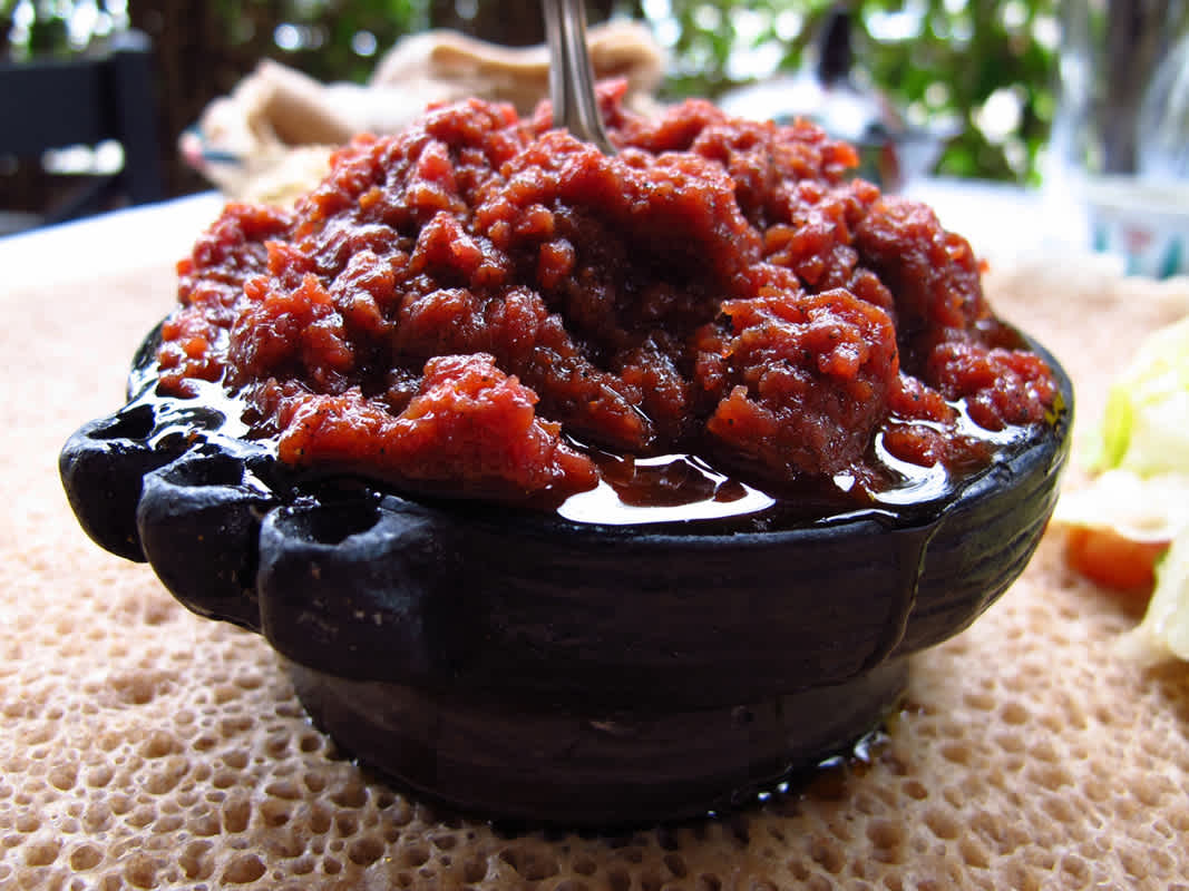 ethiopian food kitfo